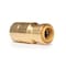 Quickfitting 1in CTS x 1/2in Push-to-Connect Brass Push Reducer Coupling Fitting LF8138R - alternate 1